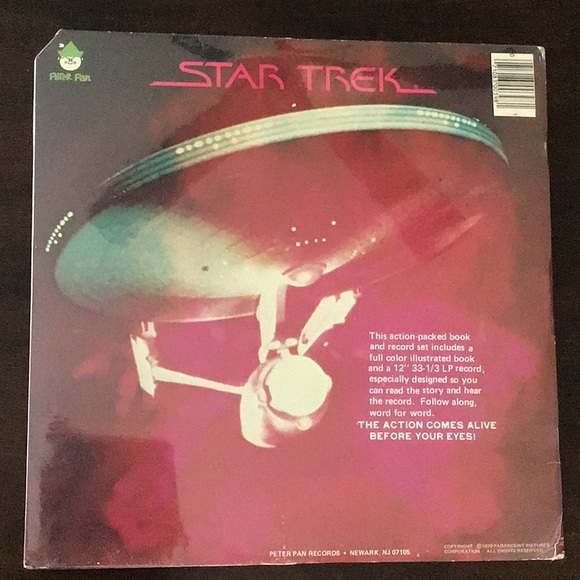 Star Trek Original Stories for Children Book & Record Set - Picture 2 of 8